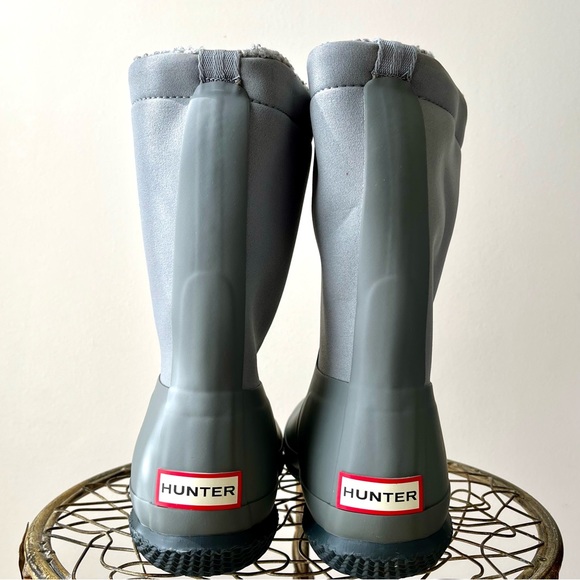 Hunter Shoes - Hunter Original Roll Top Sherpa Wide Calf Roll Down Boots, color Tundra, Sz 7M